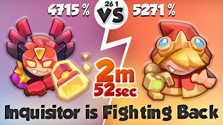 INQUISITOR is Fighting Back | 2 min 52 sec | PVP Rush Royale