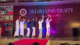 #Dance performance #Sri Sri #University master osteopathy batch