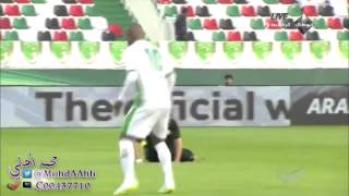 دوري الخليج العربي 2014-2015 | الجولة 14 | أهداف مباراة الإمارات 1 × 2 الفجيرة ~