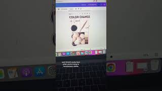 Canva tip on applying colors to the page!