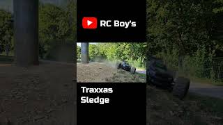 Drifting with Traxxas Sledge 🏎️💨 #rc #like #shorts #subscribe