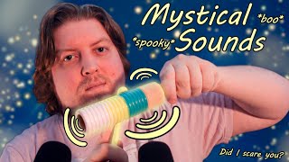 ASMR | Mystical & Spooky Sounds✨ Get Tingles & Sleep Fast 😴[Soft Breathing,Reverb ASMR, Echo Effect]