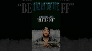 Hear me tell the story behind #BetterOff from my debut album #HeartOnIce!