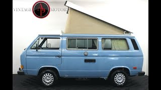 1982 Volkswagen Vanagon APVM627