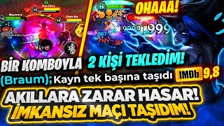 BU VİDEO KAYN'IN GÜCÜNÜN İSPATIDIR! İMKANSIZ MAÇI BİLE TAŞIYOR! @shimawr