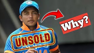 Why ? Unsold Pruthvishow In IPL