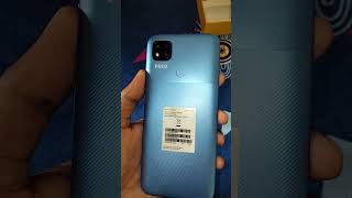 POCO C 31 UNBOXING      4 GB/64GB.FINGERPRINT SENSOR AND FACE UNLOCK.2.3 GHZ OCTA CORE PROCESSOR