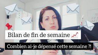 ENVELOPPES ✉# BILAN POSITIF ↗️# Fin de la 1ère semaine !!! 🗓# Économies ?! # Combien il me reste ?!