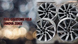 Custom velg toyota innova zenix