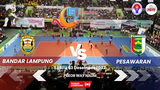 PORPROV VOLI INDOR PUTRI | B. LAMPUNG VS PESAWARAN