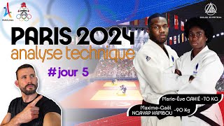 Judo Paris 2024 - JOUR 5: Analyse complète des techniques de Marie-Ève GAHIÉ & M-G NGAYAP HAMBOU 🎖️