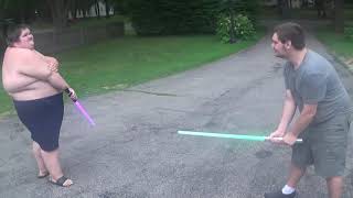 A Lightsaber Duel Goes Horribly Wrong (Canon)