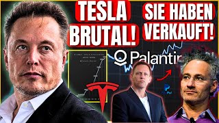 ⚠️Palantir INSIDER VERKAUFEN MASSIV! TESLA zahlen STARK! PayPal Insider kaufen!