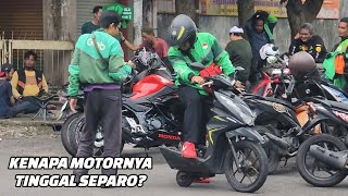 REAKSI OJOL LIHAT MOTOR TEMENNYA TINGGAL SEPARO |EXPERIMENT  BEAT MODIF BEDOT