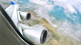 747 UPPER DECK! China Airlines 'BUSINESS CLASS' Boeing 747-400 Jumbojet Take Off from Taipei