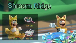 Mario Kart Tour Shroom Ridge 184 actions 61,073