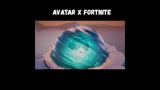 AVATAR X FORTNITE: El Iceberg de AANG y Appa #shorts