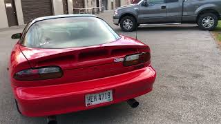 2001 chevy Camaro fresh off of a detail.