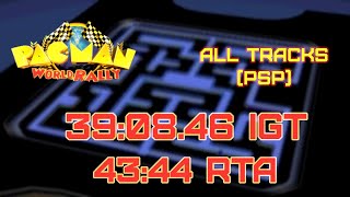 Pac-Man World Rally - All Tracks (PSP) Speedrun in 39:08.46 IGT