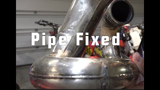 Fixed Maico 700 Exhaust Pipe and Updates