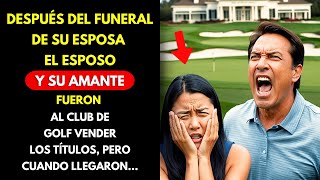 DESPUÉS DEL DIVORCIO CON EL BANQUERO, LA EX ESPOSA Y EL AMANTE FUERON AL CLUB DE GOLF VENDER LOS