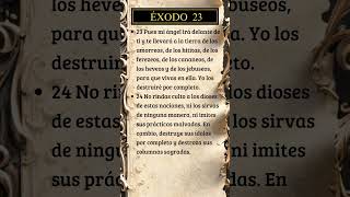 Éxodo 23, 23-24 #dios #biblia #versiculodeldia