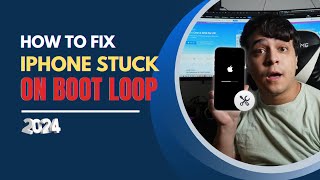 How To Fix iPhone Stuck On Boot Loop (2024) #stuckonbootloop