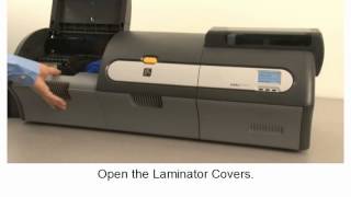 ZXP 7 Laminator Card Jam