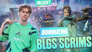 DOMINATING BLGS SCRIMS | ALLIANCE UNLUCKY