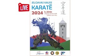 Jelgavas kauss karatē 2024 tatami 1