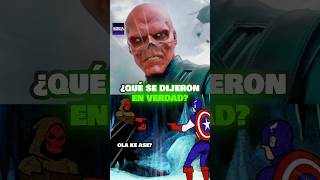 💥 ESTO LE DIJO EL CAPI A RED SKULL #marvel #ucm #ironman #curiosidadesdemarvel