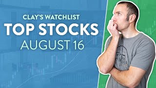 Top 10 Stocks For August 16, 2024 ( $TPST, $SQQQ, $CING, $VSME, $NVDA, and more! )