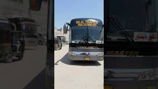 Bus Drive For Parking new Terminal Karachi Pakistan