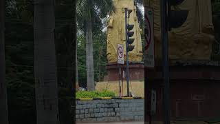 Hand Statue Mehdipatnam Hyderabad, India #shortsvideo #ytshorts #Hyderabad #youtubeshorts #viral