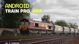 TRAIN PRO USA 😯 ANDROID REALISTIC TRAIN GAME #androidgames #traingame #gaming #live#games #openworld