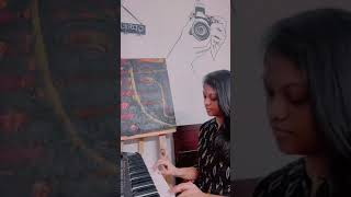 Snehidhane - Piano Cover #shorts #music | Miss Talent