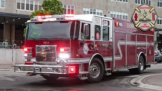 Charlottetown | Fire Department Engine 1 & Rescue 1 Respond to Commercial Fire Alarm