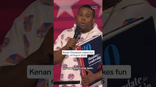 Kenan Thompson makes fun of Project 2025