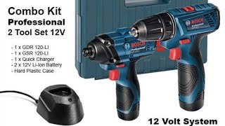 Bosch GDR, GSR 120-LI Combo Kit