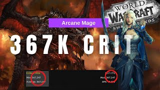 🤯 367K CRITS ARCANE MAGE PUMPS! 🤣