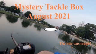 Mystery Tackle Box August 2021 (Unboxing & Cast to Catch)