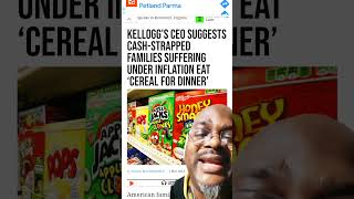 Kellogg's cereal CEO suggests eating cereal for dinner due to inflation 🤔 Not a bad idea 💡