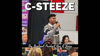 C-STEEZE: The Resilient Product Has A Voice (Live Audio)| #spokenword| #motivation | #inspiration