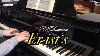 Er ist‘s, in A Major, Schumann, Karaoke, Piano accompaniment,