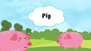 Farm Animal Picture Video for Kids (Educational and Fun Farm Animals)