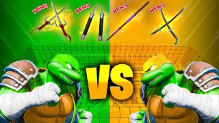 FORTNITE Green VS Yellow RUMBLE 🟢🟡  💥 Ninja Turtles - MAP CODE: 5336-3241-0096