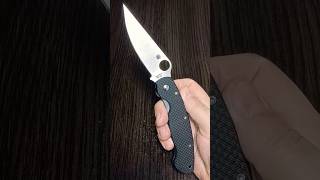 Spyderco Military BG-42. Sprintrun 2006, 1 of 1500. C36CFBG.