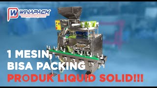 Mesin Filling Standing Pouch 1 Nozzle│Sabun & Pengharum Ruangan│Hub. Winapack +6231-8918899