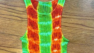 Cosmic Barrel Roll #1: Small Tie Dye Tank Top