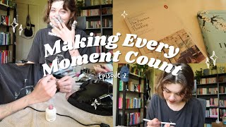 Making Every Moment Count [EPISODE 2] - doing my own nails at home & chatting + book recs